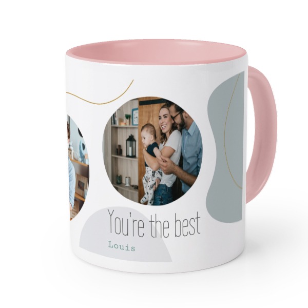 Coloured Mug Pink