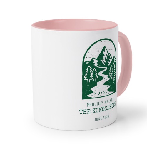 Farvet krus Lyserøde