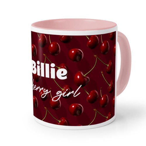 Cherry Coded Pattern Text - Only