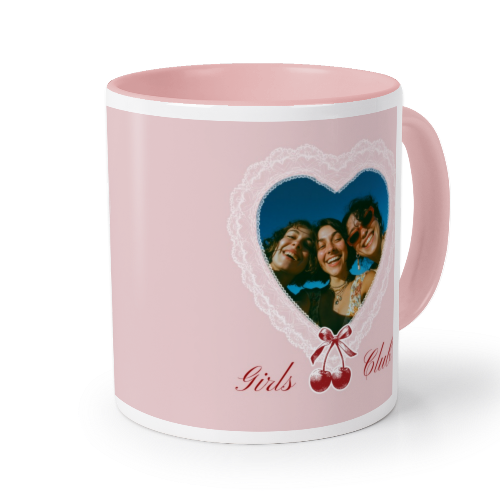 Coloured Mug Pink Coloured Mug Pink