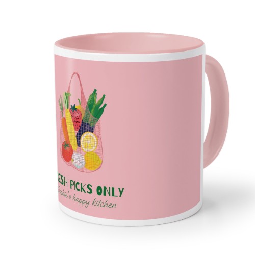 Coloured Mug Pink Coloured Mug Pink