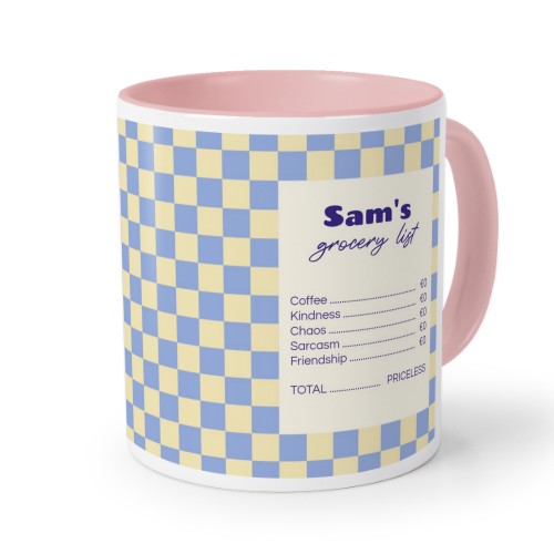 Coloured Mug Pink