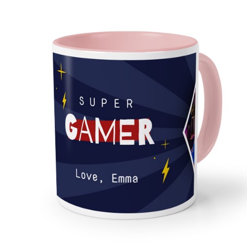 Coloured Mug Pink Coloured Mug Pink