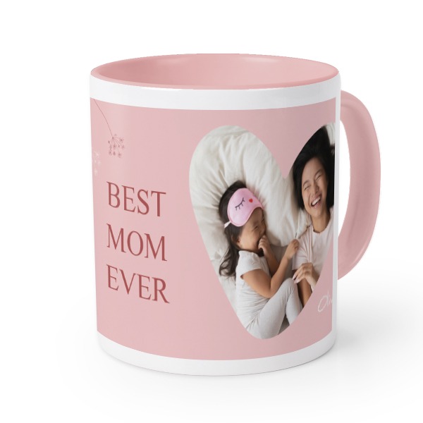 Gekleurde Mok Roze Gekleurde Mok Roze