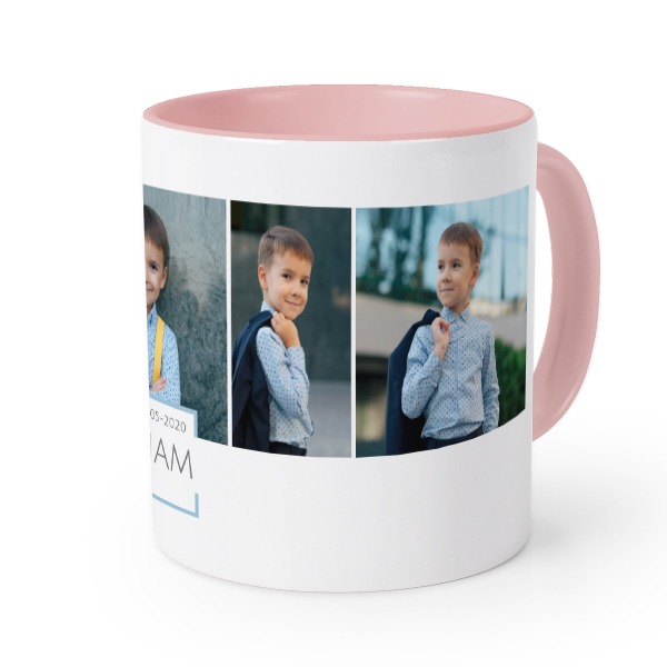 Gekleurde Mok Roze Gekleurde Mok Roze