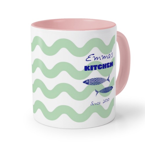 Coloured Mug Pink Coloured Mug Pink