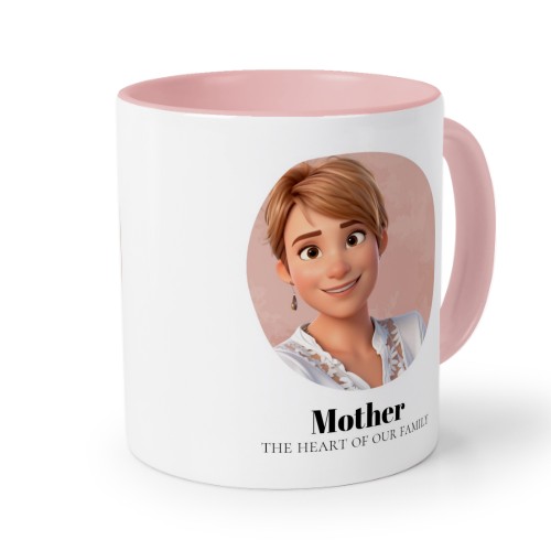 Coloured Mug Pink