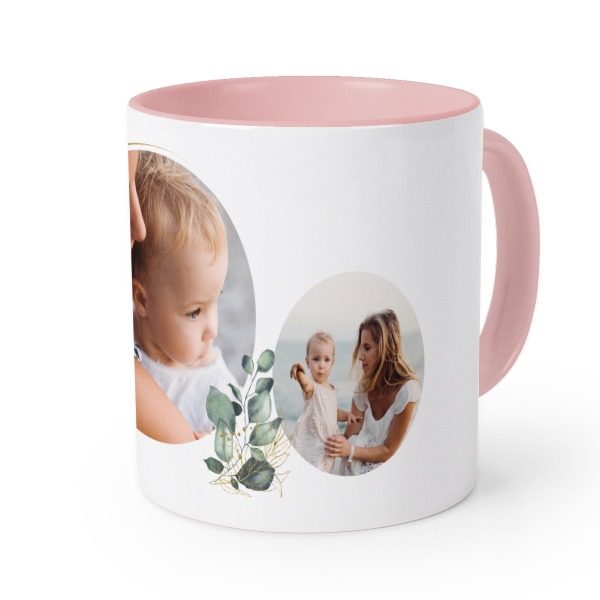 Farbige Tasse Rosa