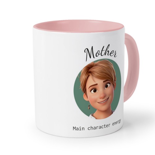 Coloured Mug Pink