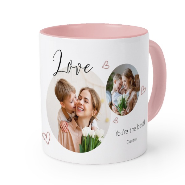 Coloured Mug Pink