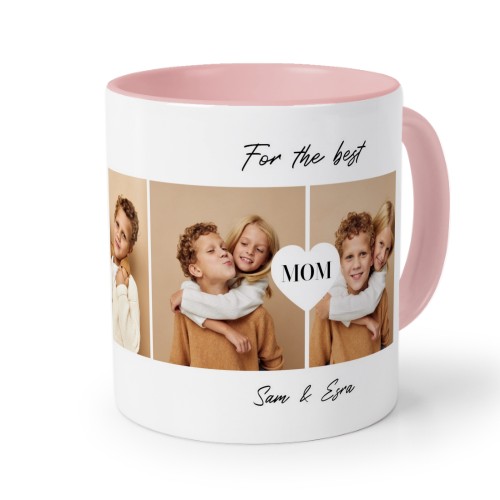 Mugg med färg Rosa