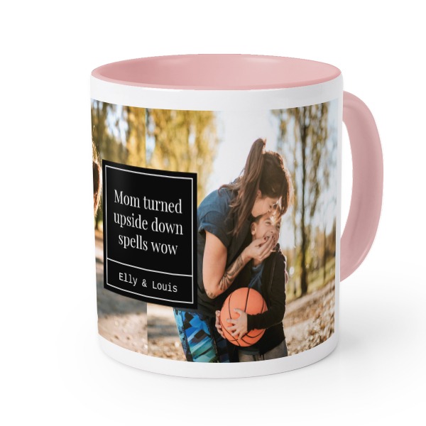 Farbige Tasse Rosa
