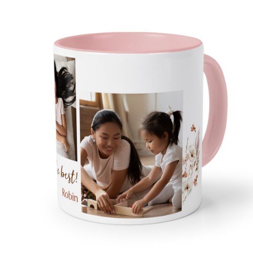 Mugg med färg Rosa