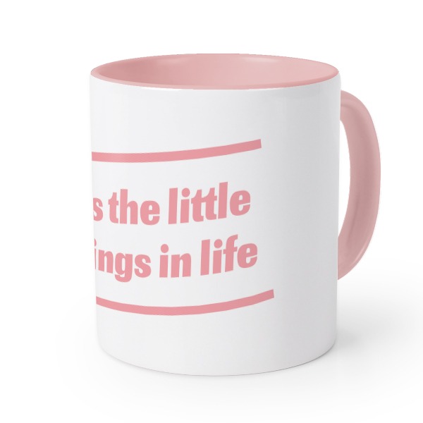 Coloured Mug Pink