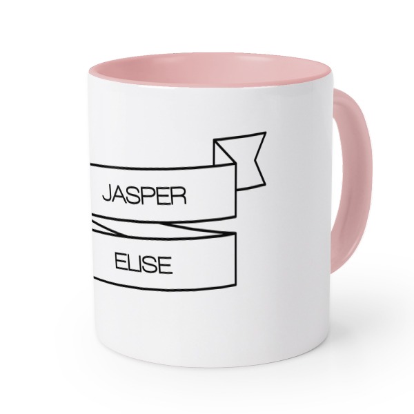 Coloured Mug Pink