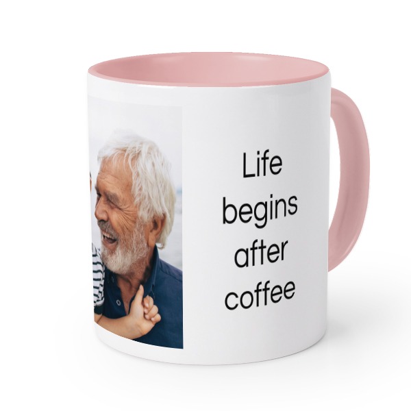 Coloured Mug Pink