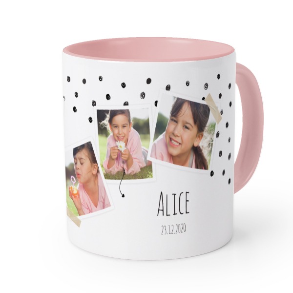 Coloured Mug Pink