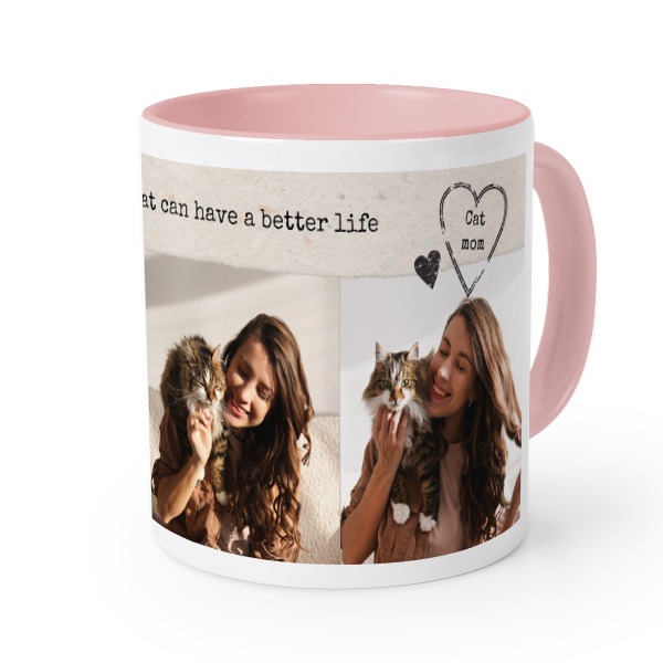 Coloured Mug Pink