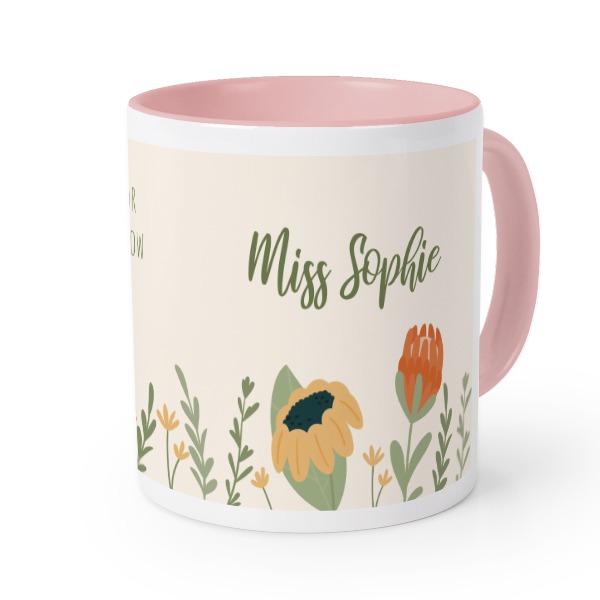 Coloured Mug Pink