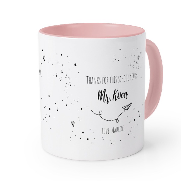 Coloured Mug Pink