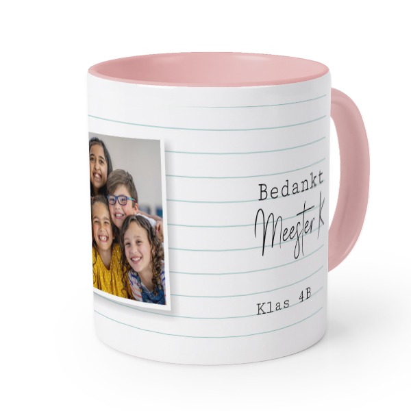 Gekleurde Mok Roze