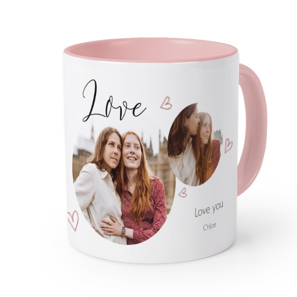 Coloured Mug Pink