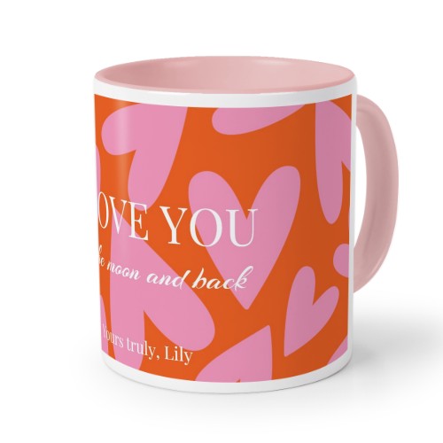 Farbige Tasse Rosa Farbige Tasse Rosa