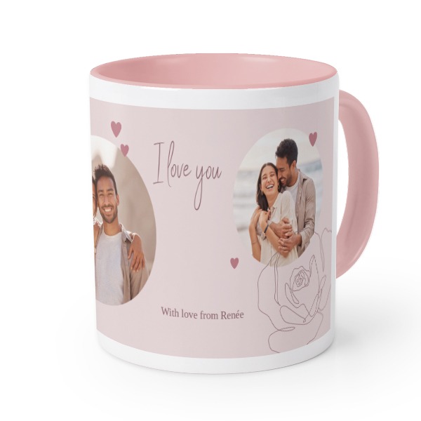 Coloured Mug Pink