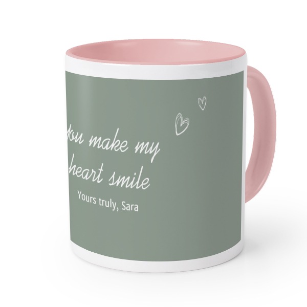 Coloured Mug Pink