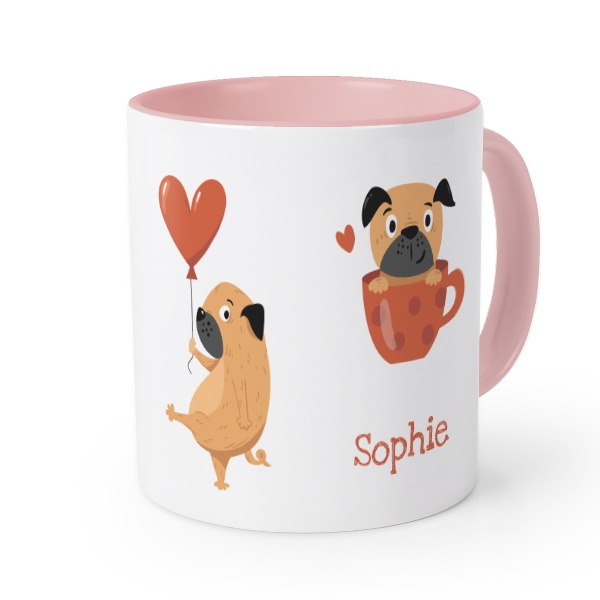 Love Pug - Text Only