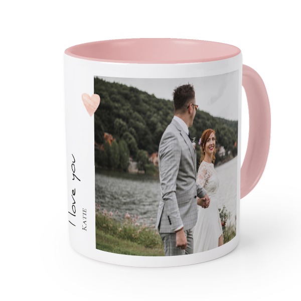 Mugg med färg Rosa
