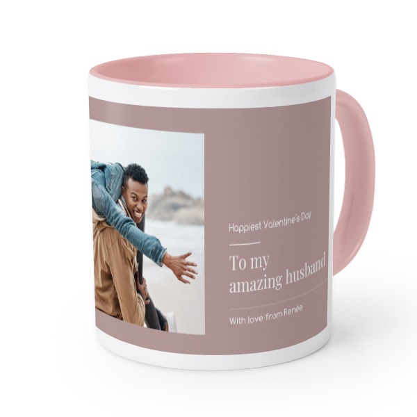 Coloured Mug Pink