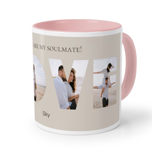 Coloured Mug Pink