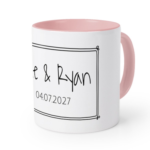 Coloured Mug Pink