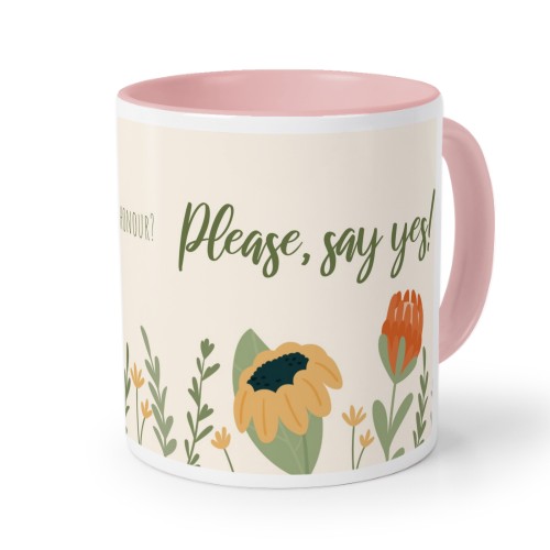 Coloured Mug Pink