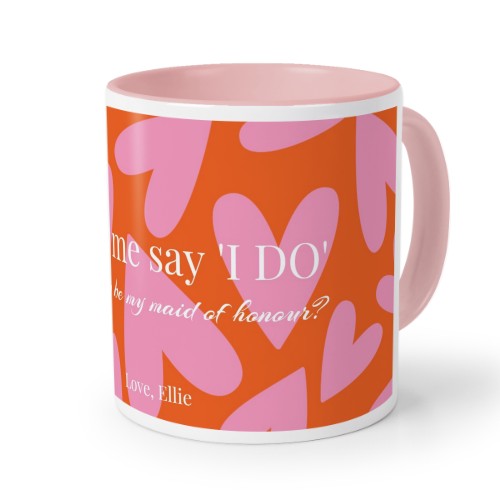 Farbige Tasse Rosa