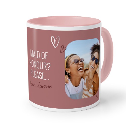 Gekleurde Mok Roze Gekleurde Mok Roze