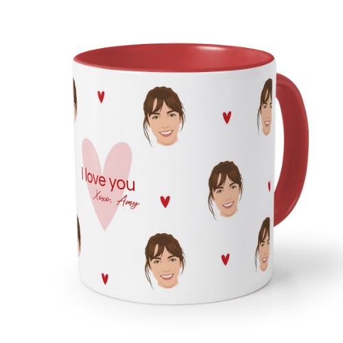 Colored Mug Red