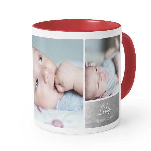 Colored Mug Red