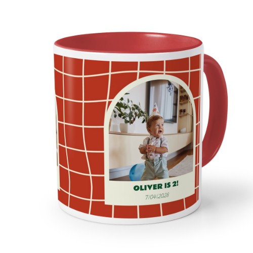 Colored Mug Red