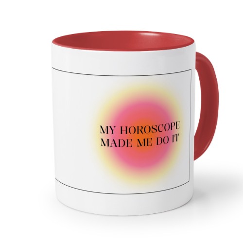 Colored Mug Red Colored Mug Red