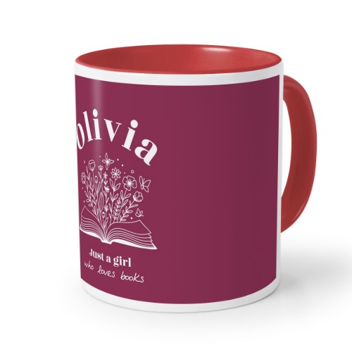 Mug Couleur rouge Mug Couleur rouge