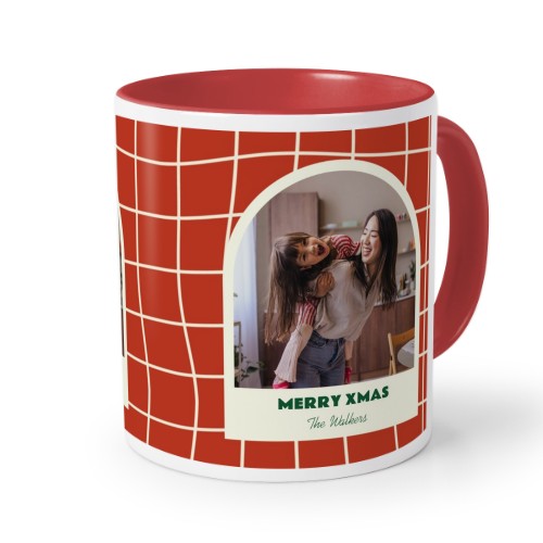 Farbige Tasse rot