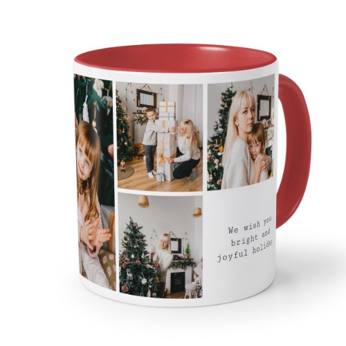 Farbige Tasse rot