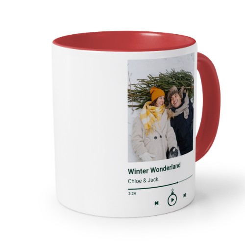 Gekleurde Mok rood Gekleurde Mok rood