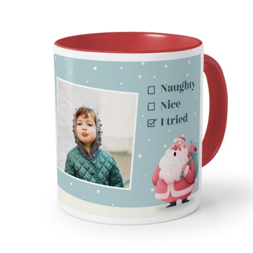 Farbige Tasse rot