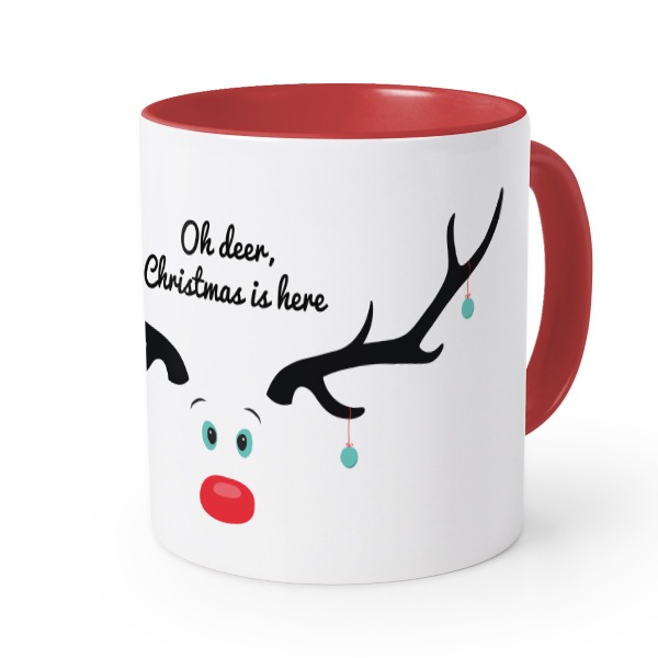 Colored Mug Red