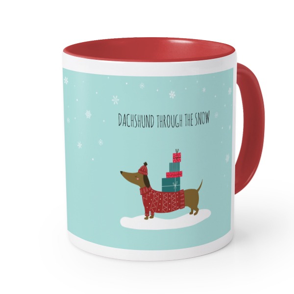 Colored Mug Red