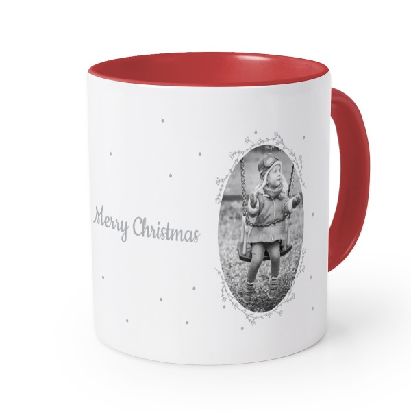 Gekleurde mok rood Gekleurde mok rood