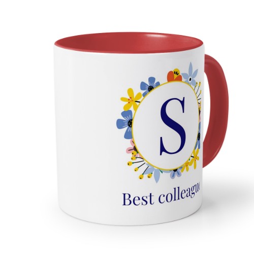 Farbige Tasse rot Farbige Tasse rot